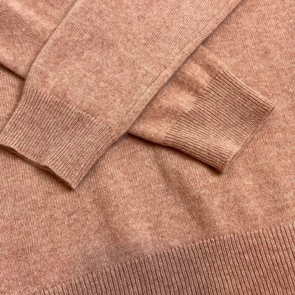 Charter Club luxury cashmere Bella rose crew neck sweater size L - Picture 13 of 16